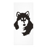 Alaskan Malamute Rack Card Design