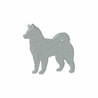 Alaskan Malamute Silhouette with Text Alaskan Malamute Silhouette with Text