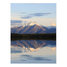 Alaskan Mountain Sunset Postcards