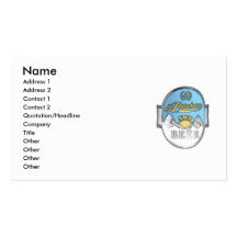 alaskan sun beer business card