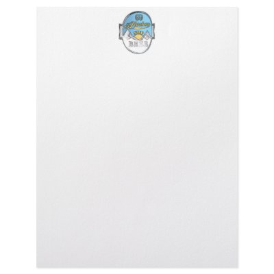 alaskan sun beer letterhead by beerbeerbeer
