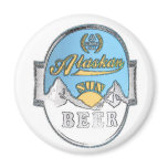 alaskan sun beer magnet