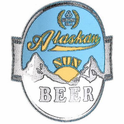 alaskan sun beer photo sculpture by beerbeerbeer
