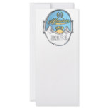 alaskan sun beer rack card rack cards