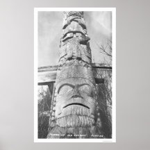 Alaskan Totem Pole 1912 Posters