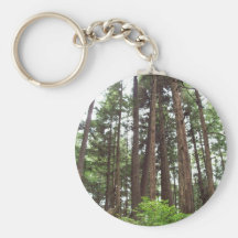 Alaskan Trees Key Chain