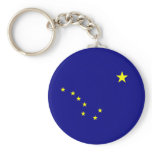Alaska's Flag Key Chain