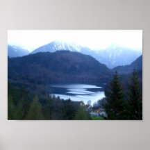 Alat Lake, Fussen  Poster