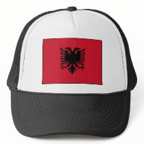 Albania - Albanian Flag Trucker Hats