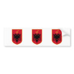 Albania Coat of Arms Bumper Stickers