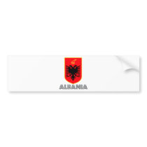 Albania Coat of Arms Bumper Sticker