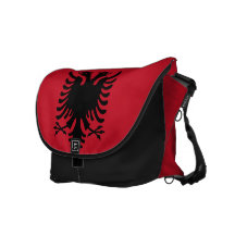 Albania Flag Courier Bags
