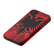 Albania Flag iPhone 4 Case