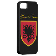 Albania Flag iPhone 5 Cases
