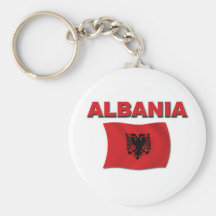 Albania Flag Key Chains
