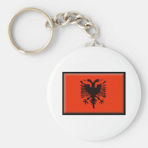 Albania Flag Key Chains