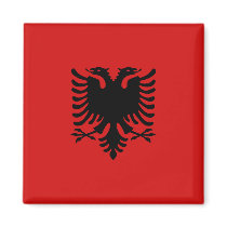 Albania Flag Magnet