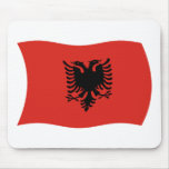 Albania Flag Mousepad