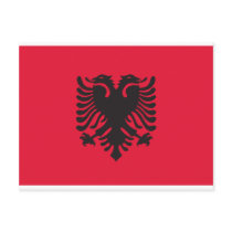 Albania Flag Post Cards