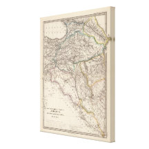 Albania, Iberia, Colchis, Armenia, Mesopotamia Canvas Print