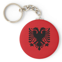 Albania National Flag Keychains