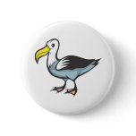 Albatross Bird Pinback Button