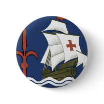 Albergo Columbia Genoa ~ Trieste Button