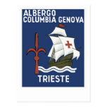 Albergo Columbia Genoa ~ Trieste Post Cards