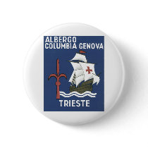 Albergo Columbia Genova Trieste Pins