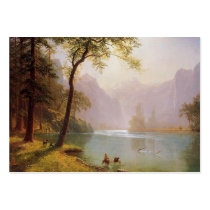 Albert Bierstadt, Kerns River Valley California Business Card