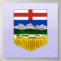 Alberta, Canada Affiche