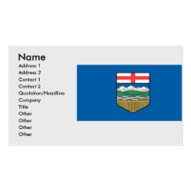 Alberta , Canada Business Card