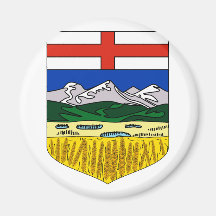 Alberta, Canada Magnets