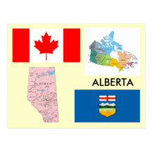 Alberta, Canada Postcards