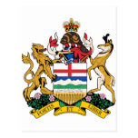 Alberta Coat Of Arms Post Cards