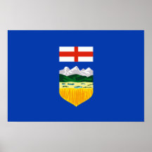 Alberta Flag Posters