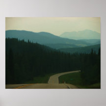 Alberta highway poster
