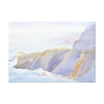 Albion Coast Canvas Print
