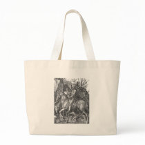 Albrecht Durer Knight Death and the Devil Canvas Bag