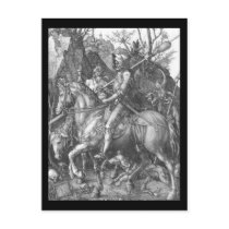 Albrecht Durer Knight Death and the Devil Postcards