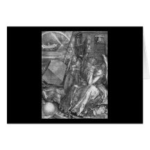 Albrecht Durer Melencolia I Greeting Cards