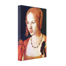 Albrecht Durer - Portrait of a Venetian Stretched Canvas Prints