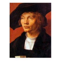 Albrecht Durer - Portrait of a young man 3 postcards