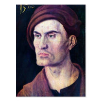 Albrecht Durer - Portrait of a young man postcards