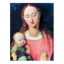 Albrecht Durer - The Virgin and Child Postcard