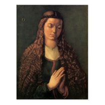 Albrecht Durer - Woman with curly hair postcards