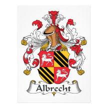 Albrecht Family Crest Invites