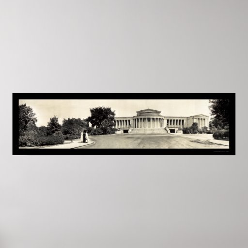 Albright Gallery Buffalo NY Photo 1913 Poster
