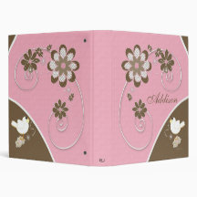 Album photos de bébé dans le rose et le Brown