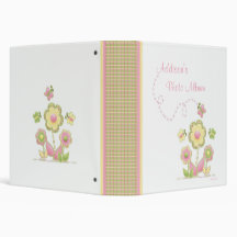 Album photos de fleurs et de papillons de plaid de